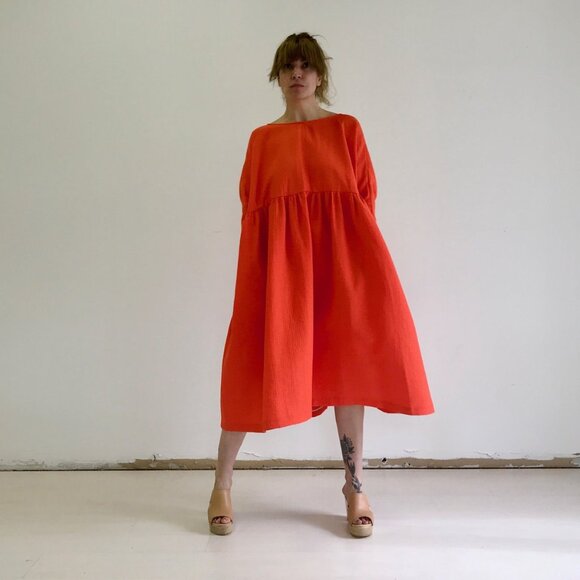 ISO ISO RACHEL COMEY OUST DRESS IN RED XS/S - Picture 2 of 2